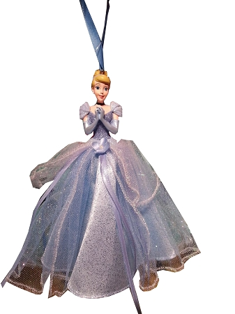 Disney Christmas Ornament - Princess Cinderella - Tulle Gown 1 Disney Christmas Ornament - Princess Cinderella - Tulle Gown
