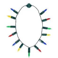 Disney Christmas Necklace - Christmas Lights - Light Up - Jumbo Mini