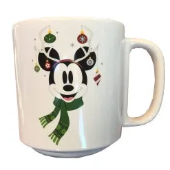 Disney Coffee Mug - Christmas Mickey Mouse - Merry And Bright