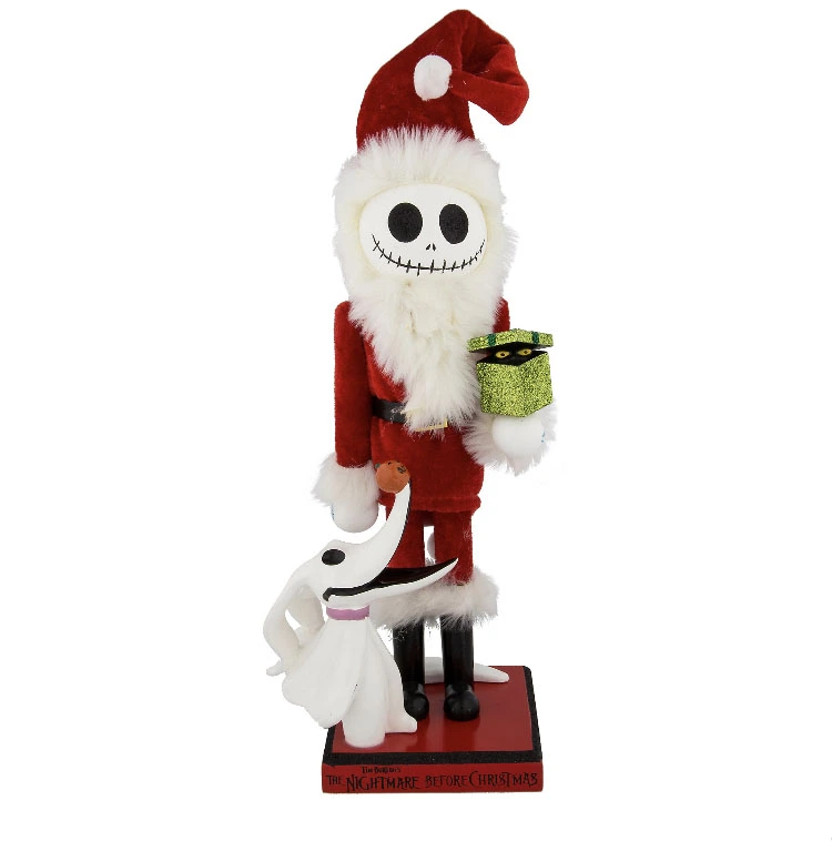 Disney Nutcracker Figure - Jack Skellington And Zero - 14" 1 Disney Nutcracker Figure - Jack Skellington And Zero - 14"