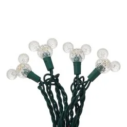 Disney Christmas Lights Set - Mickey Mouse Icons - White