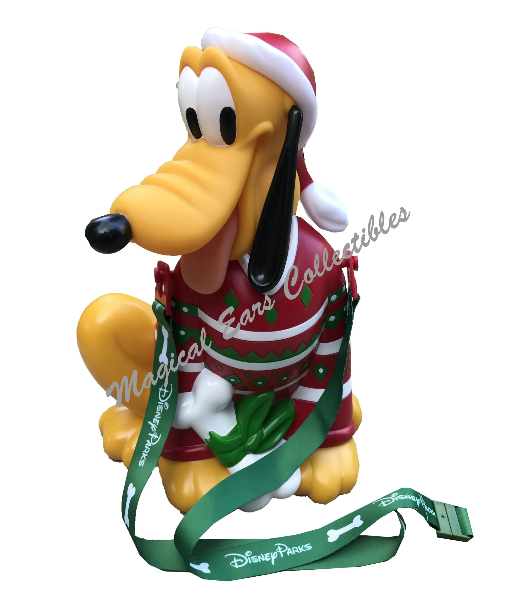 Disney Popcorn Bucket - Santa Pluto - Red Ugly Sweater 1 Disney Popcorn Bucket - Santa Pluto - Red Ugly Sweater