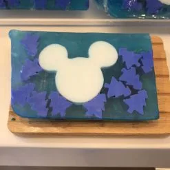 Disney Basin Fresh Cut Soap - Holiday Large Mickey With Trees