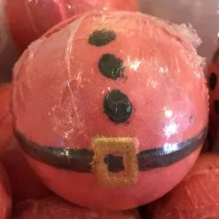 Disney Basin Bath Bomb - Holiday - Santa Belt