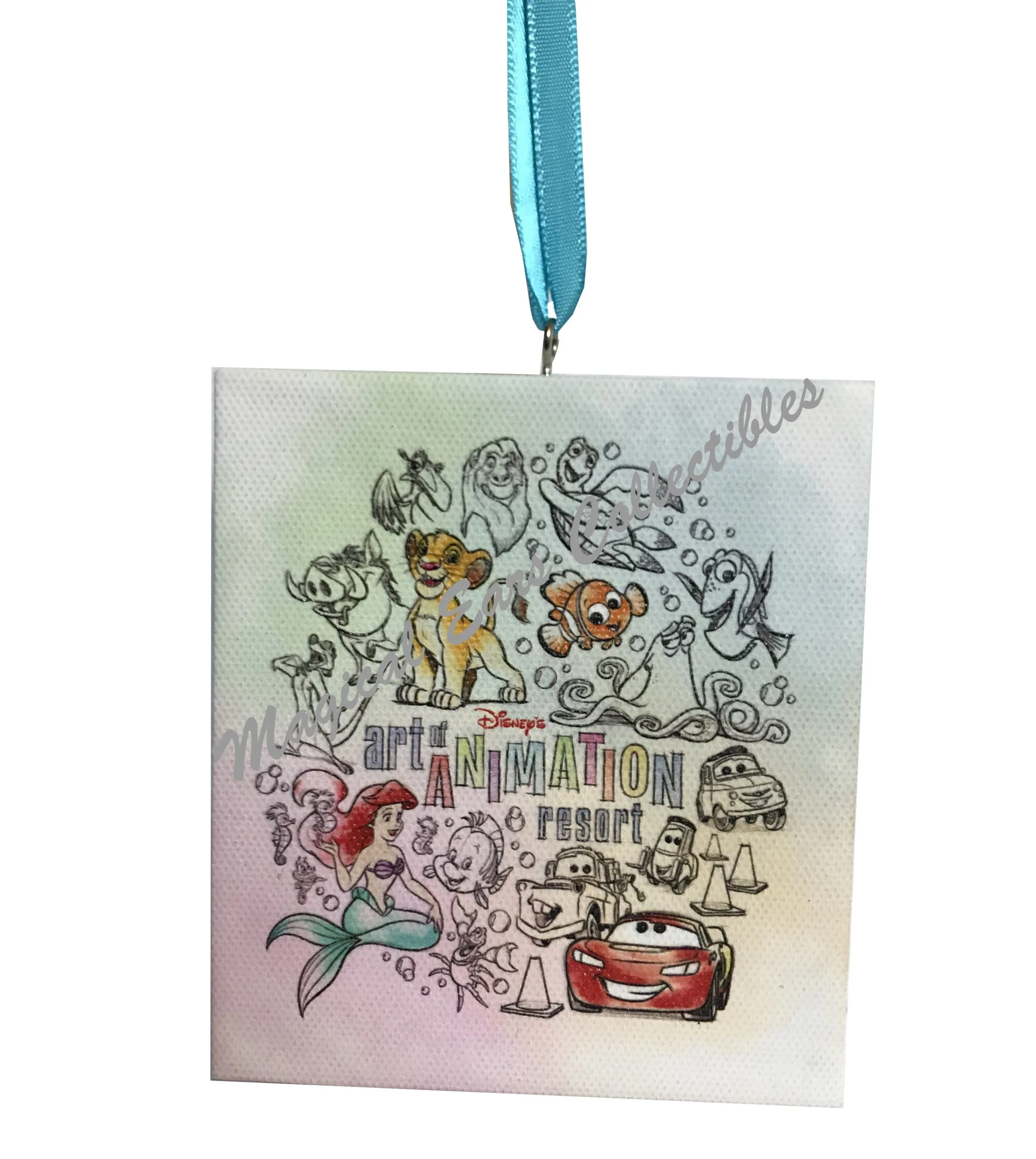 Disney Resort Ornament - Disney's Art Of Animation Resort 1 Disney Resort Ornament - Disney's Art Of Animation Resort