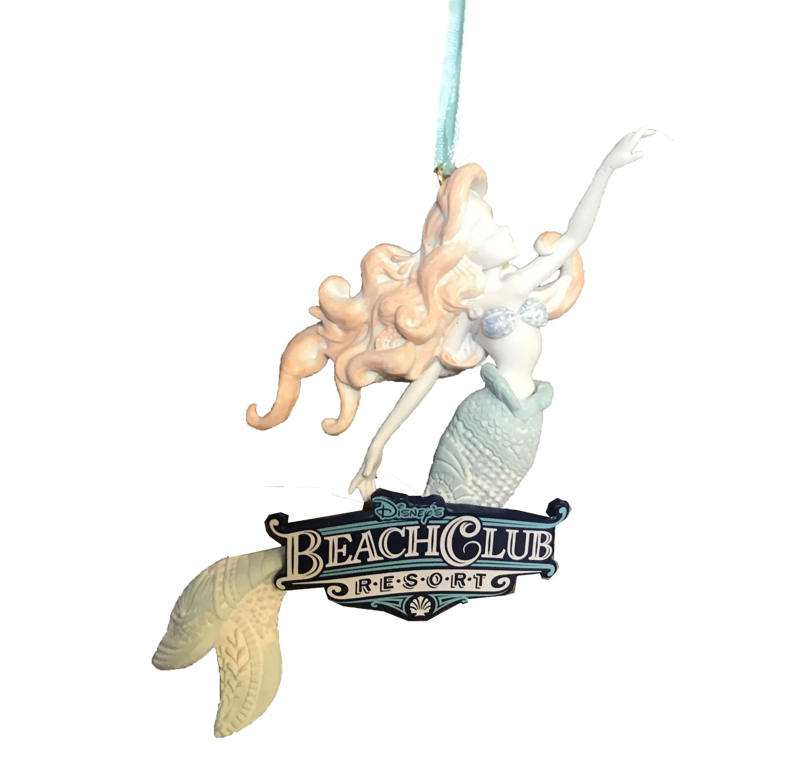 Disney Resort Ornament - Disney's Beach Club Resort - Mermaid 1 Disney Resort Ornament - Disney's Beach Club Resort - Mermaid