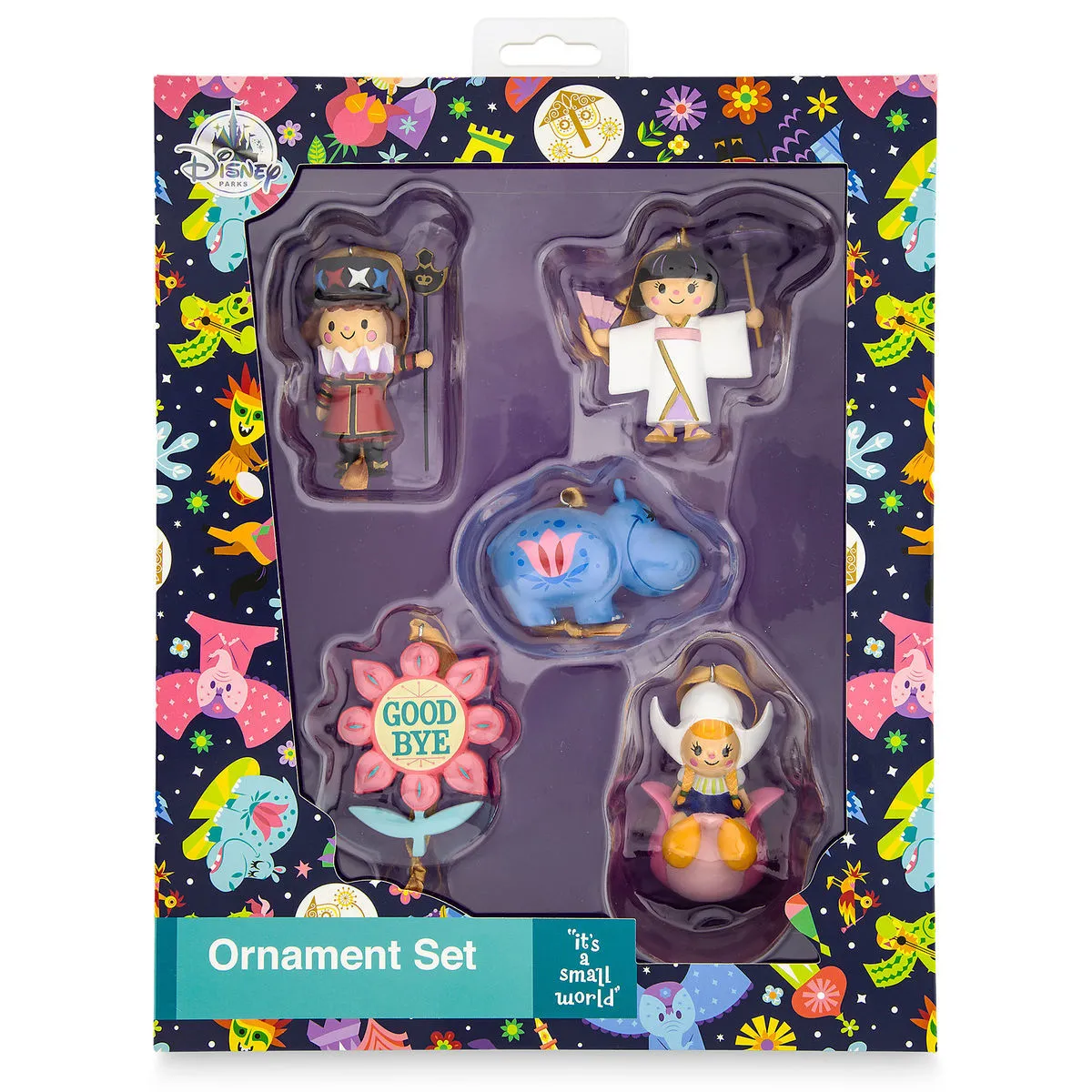 Disney Ornament Set - It's A Small World - 5 Piece 1 Disney Ornament Set - It's A Small World - 5 Piece