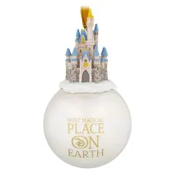 Disney Christmas Ornament - Cinderella Castle - Magical Place On Earth