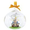Disney Glass Drop Ornament - Cinderella Castle - Walt Disney World