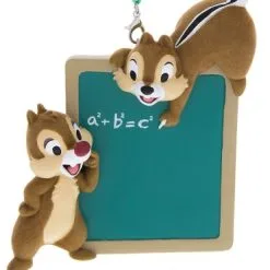 Disney Christmas Ornament - Chip And Dale Chalkboard