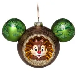 Disney Christmas Ornament - Mickey Icon - Chip N Dale - Double Sided