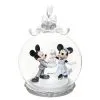 Disney Christmas Ornament - Mickey And Minnie Wedding Globe