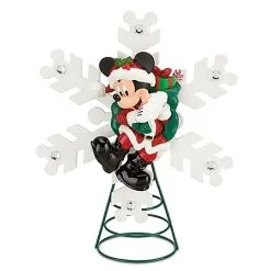 Disney Christmas Tree Topper - Santa Mickey Mouse