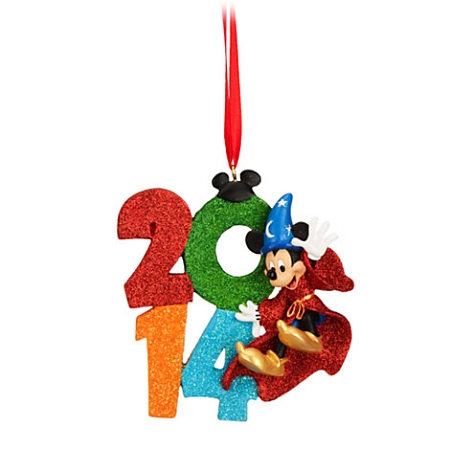 Disney Christmas Ornament - 2014 Sorcerer Mickey Mouse Figure 1 Disney Christmas Ornament - 2014 Sorcerer Mickey Mouse Figure