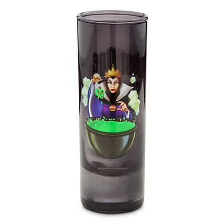Disney Tall Shot Glass - Snow White Evil Queen - Just One Bite 1 Disney Tall Shot Glass - Snow White Evil Queen - Just One Bite