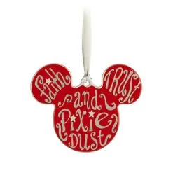 Disney Disc Ornament - Mickey Mouse - Faith Trust Pixie Dust