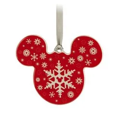 Disney Disc Ornament - Mickey Mouse - Snowflake