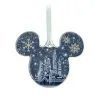 Disney Disc Ornament - Mickey Mouse - Fantasyland Castle