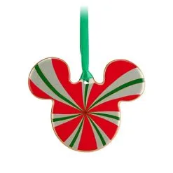 Disney Disc Ornament - Mickey Mouse - Peppermint