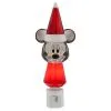 Disney Christmas Nightlight - Santa Mickey Mouse - Light Up