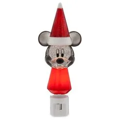 Disney Christmas Nightlight - Santa Mickey Mouse - Light Up