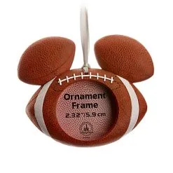 Disney Frame Ornament - Mickey Mouse Icon - Football