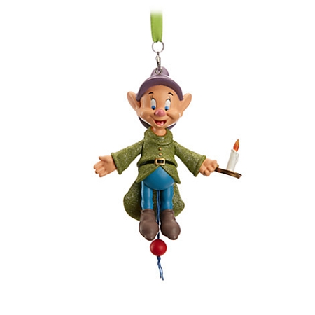 Disney Christmas Ornament - Dopey - Articulated Figural 1 Disney Christmas Ornament - Dopey - Articulated Figural