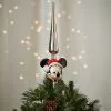 Disney Tree Topper - Santa Mickey Mouse - Glass