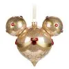 Disney Mickey Ears Christmas Ornament - Mickey Mouse Icon - Champagne