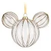Disney Mickey Ears Ornament - Mickey Mouse Icon - Golden Rib