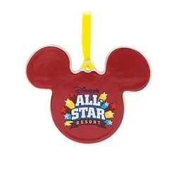 Disney Disc Ornament - Mickey Mouse - All-Star Resort