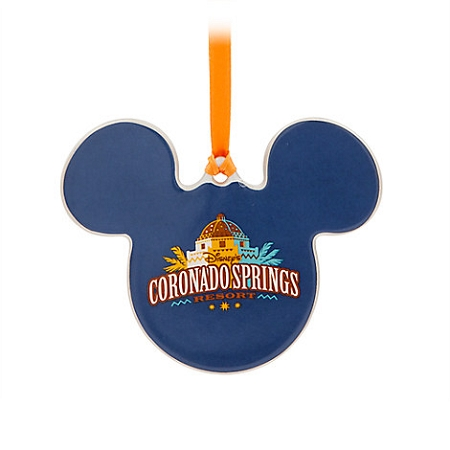 Disney Disc Ornament - Mickey Mouse - Coronado Springs Resort 1 Disney Disc Ornament - Mickey Mouse - Coronado Springs Resort