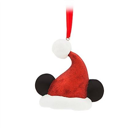 Disney Christmas Ornament - Mickey Mouse Santa Hat 1 Disney Christmas Ornament - Mickey Mouse Santa Hat