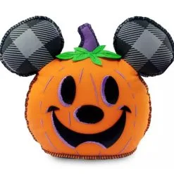 Disney Throw Pillow - Halloween Mickey Mouse Pumpkin