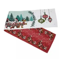 Disney Table Runner - Holiday Mickey & Friends - Reversible