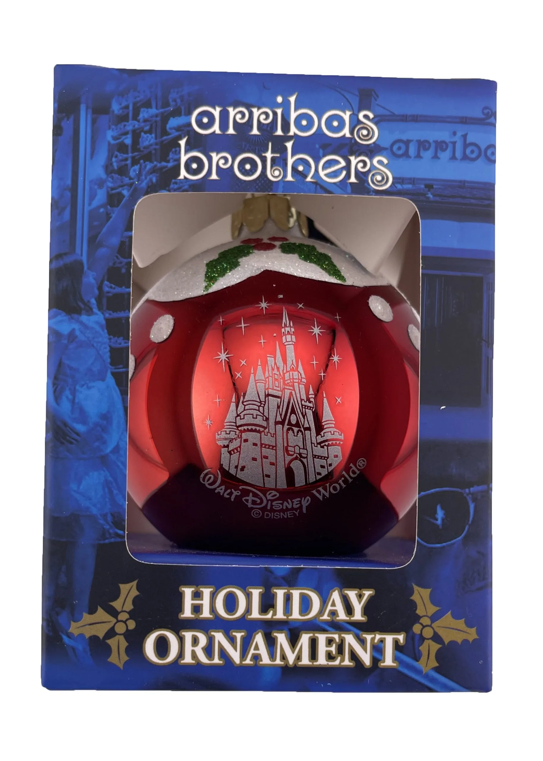 Disney Arribas Ornament - Castle - Walt Disney World 1 Disney Arribas Ornament - Castle - Walt Disney World