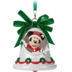 Disney Sketchbook Ornament - Santa Minnie Mouse Bell