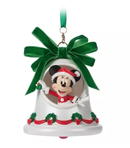 Disney Sketchbook Ornament - Santa Minnie Mouse Bell 1 Disney Sketchbook Ornament - Santa Minnie Mouse Bell
