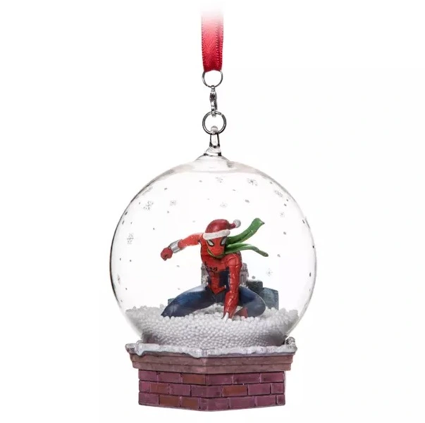 Disney Snowglobe Ornament - Spider-Man 1 Disney Snowglobe Ornament - Spider-Man
