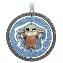Disney Sketchbook Ornament - Grogu Spinner - Star Wars