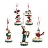 Disney Ornament Set - Mickey And Friends Fab 5 Characters