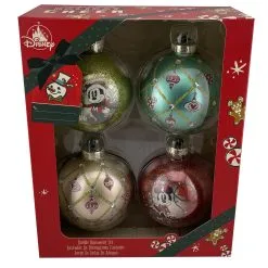 Disney Ornament Set - Holiday Cheer - Mickey & Minnie Bauble