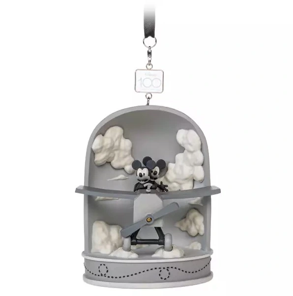 Disney Sketchbook Ornament - Plane Crazy - Disney100 1 Disney Sketchbook Ornament - Plane Crazy - Disney100
