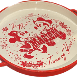 Disney Holiday Serving Tray - Mickey & Minnie - Magical Time Of Year