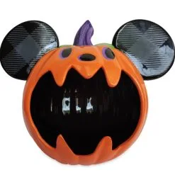 Disney Halloween Candy Bowl - 2021 Mickey Mouse Pumpkin - Ceramic