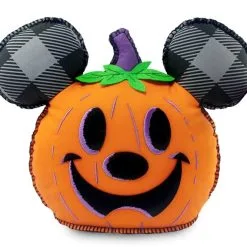 Disney Plush Pillow - 2021 Mickey Mouse Jack-o'-Lantern
