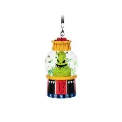 Disney Snowglobe Ornament - Oogie Boogie - Mini