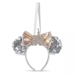 Disney Ear Headband Ornament - Minnie Mouse Fantasyland Castle