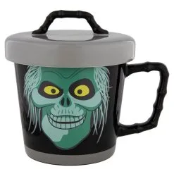 Disney Mug With Lid - Hatbox Ghost - Haunted Mansion - Heat Sensitive