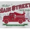 Disney Holiday Sign - Mickey Main Street Tree Farm - Light Up